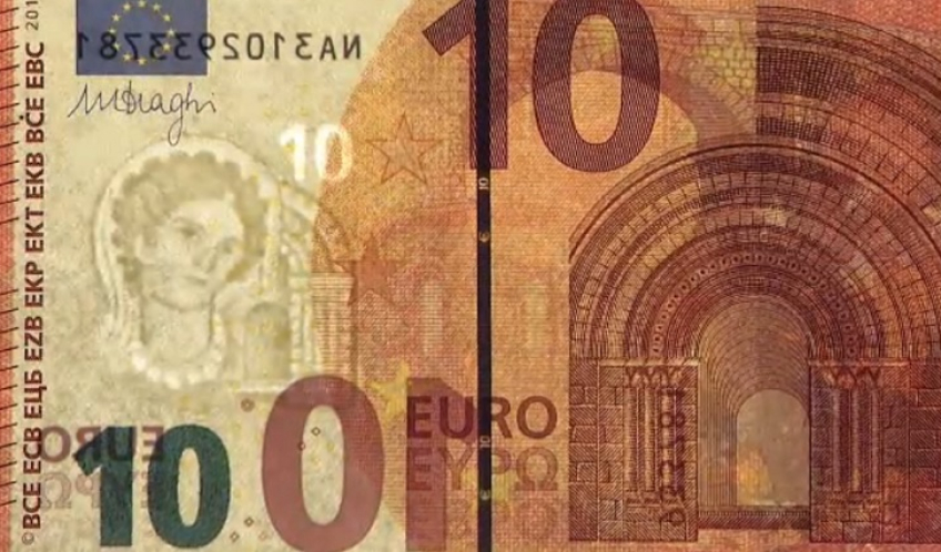 La nuova banconota da 10 euro contro i falsi. La vecchia resta in circolo  - Lumsanews