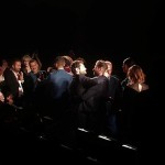 21 - Abbracci e commozione dopo la proiezione del film 'Il contagio' di Matteo Botrugno e Daniele Coluccini, presentato nella sezione 'Giornate degli autori'