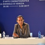 24 - Il compositore Alexandre Desplat che ha curato la colonna sonora di due film in concorso, 'The shape of Water' di Guillermo Del Toro e 'Suburbicon' di George Clooney