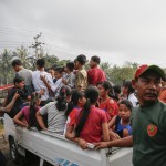 Dopo l'allarme del 22 settembre, la zona è stata evacuata e circa 57.418 persone hanno lasciato le loro abitazioni intorno al monte Dopo l'allarme del 22 settembre, la zona è stata evacuata e circa 57.418 persone hanno lasciato le loro abitazioni intorno al monte