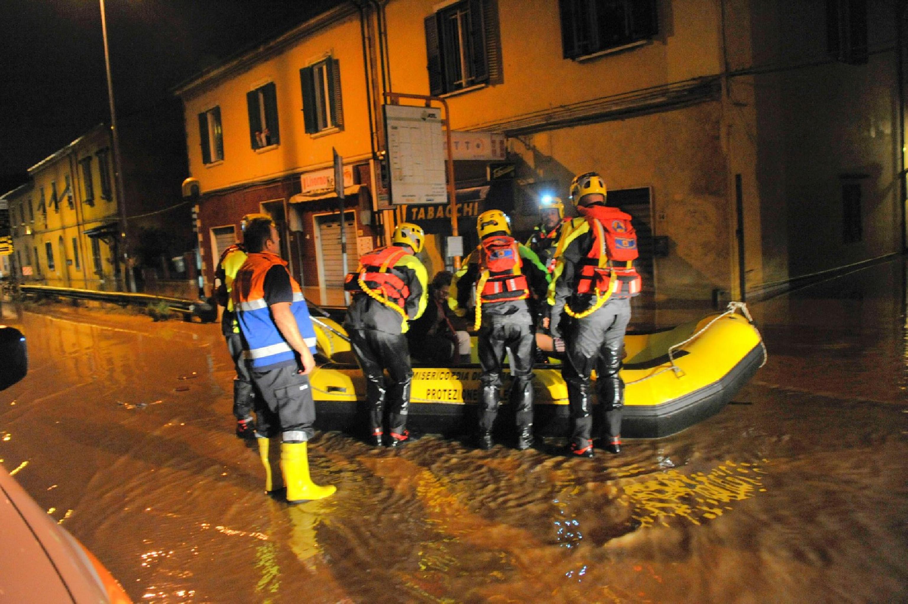 Nubifragio si abbatte su Livorno