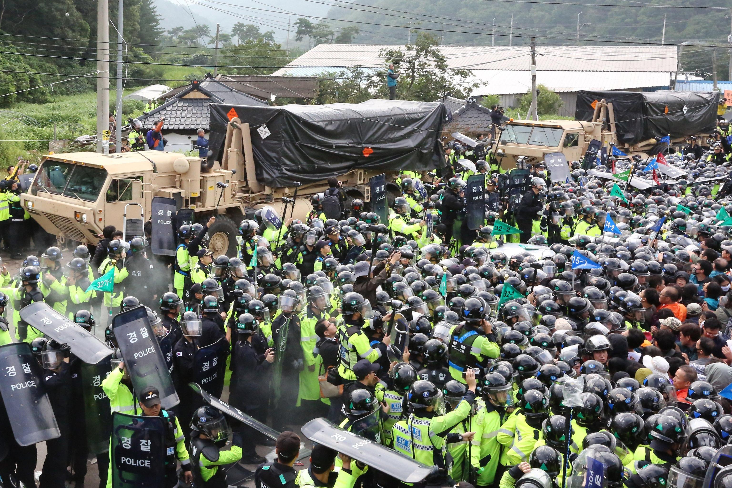 Le quattro nuove batterie del sistema anti missile americano