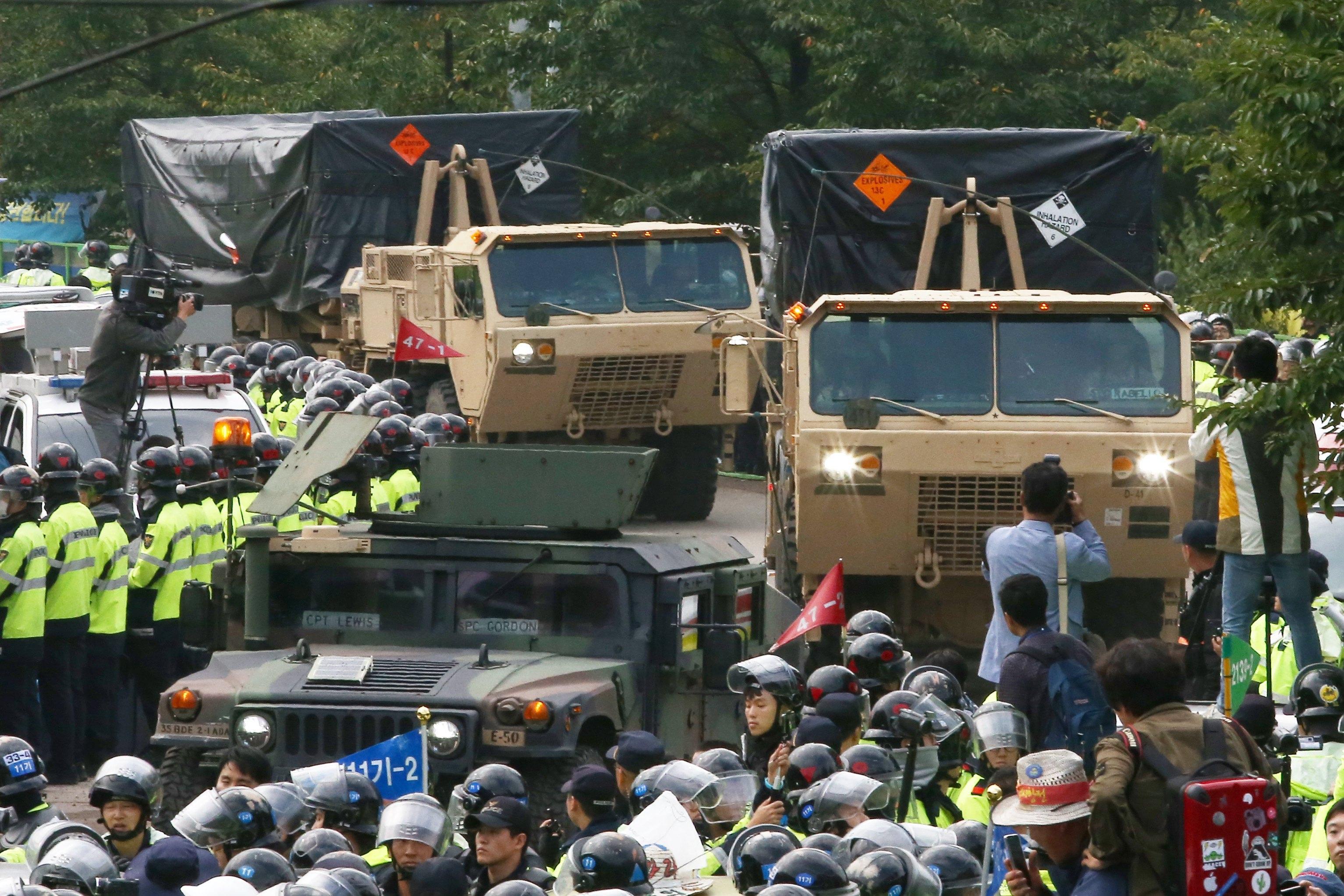 Le quattro nuove batterie del sistema anti missile americano