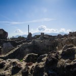 Vista del Foro di Pompei