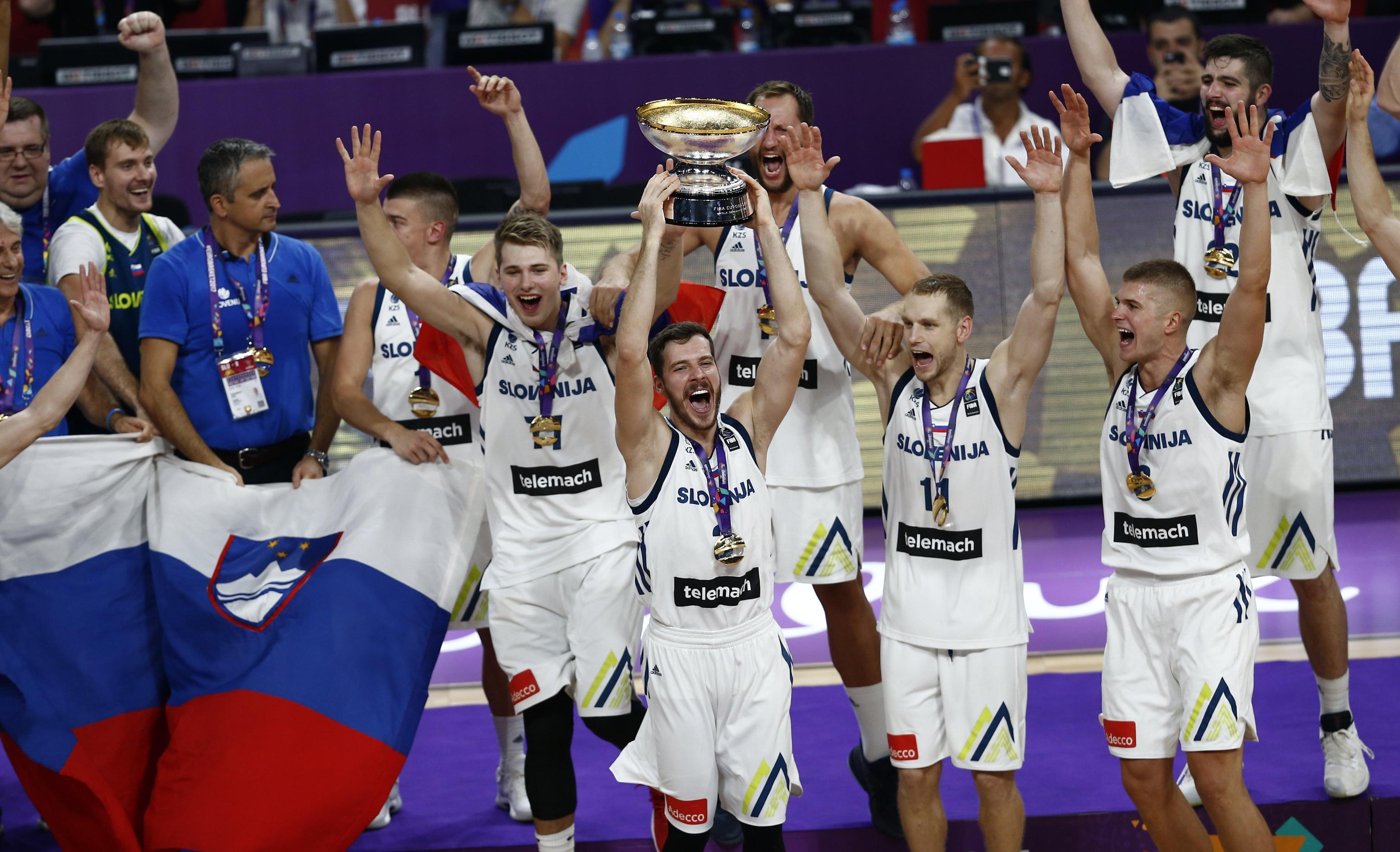 La Slovenia vince il campionato europeo EuroBasket 2017