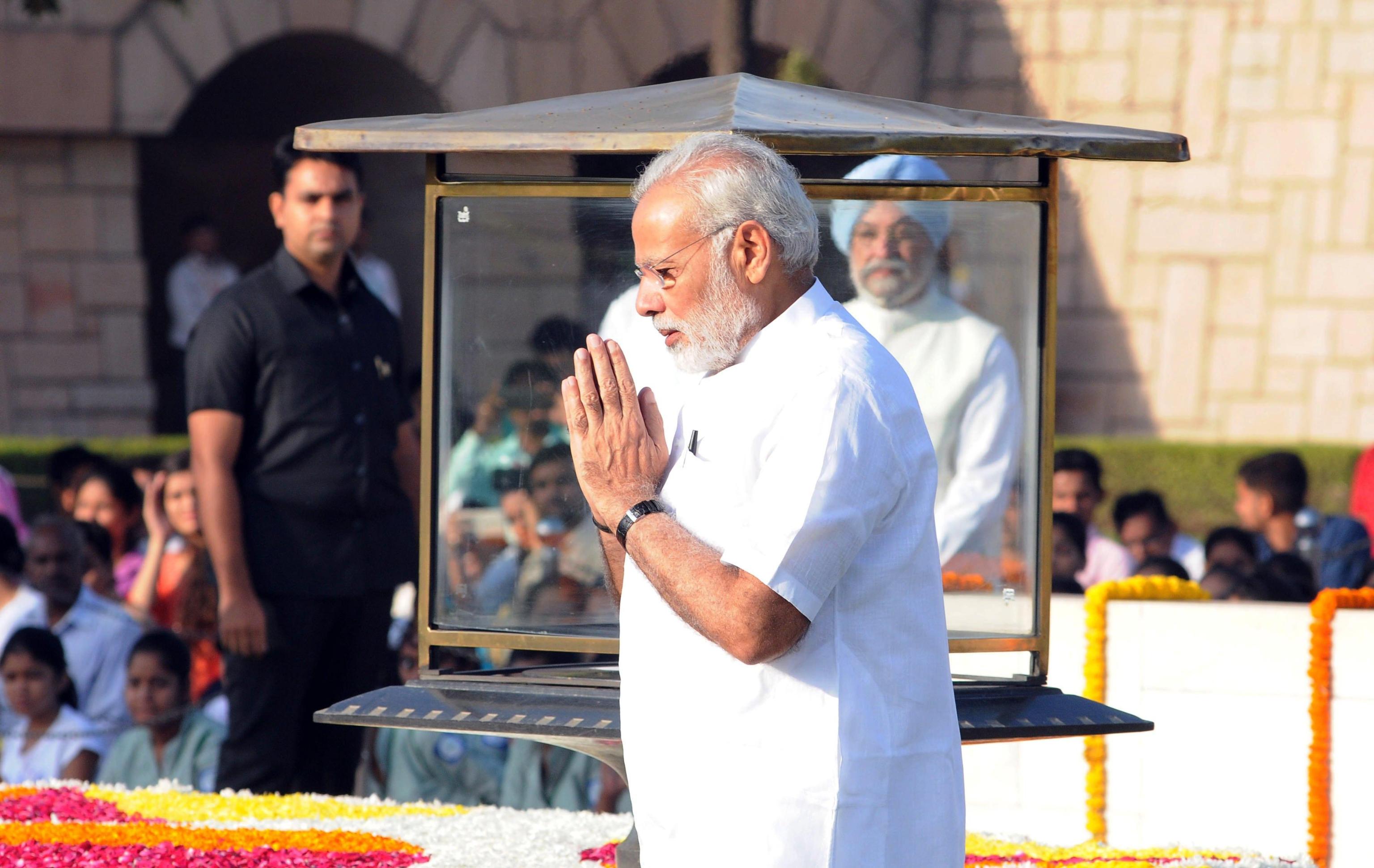 Presente anche l'attuale primo ministro Narendra Modi