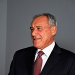 Il Presidente Grasso nello studio televisivo di Lumsanews Il Presidente Grasso nello studio televisivo di Lumsanews