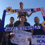 Studenti in piazza contro l'alternanza scuola-lavoro a Roma