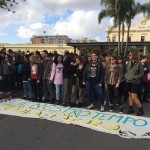 Corteo contro l'alternanza scuola-lavoro a Brindisi