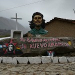 Busto del Che a La Higuera