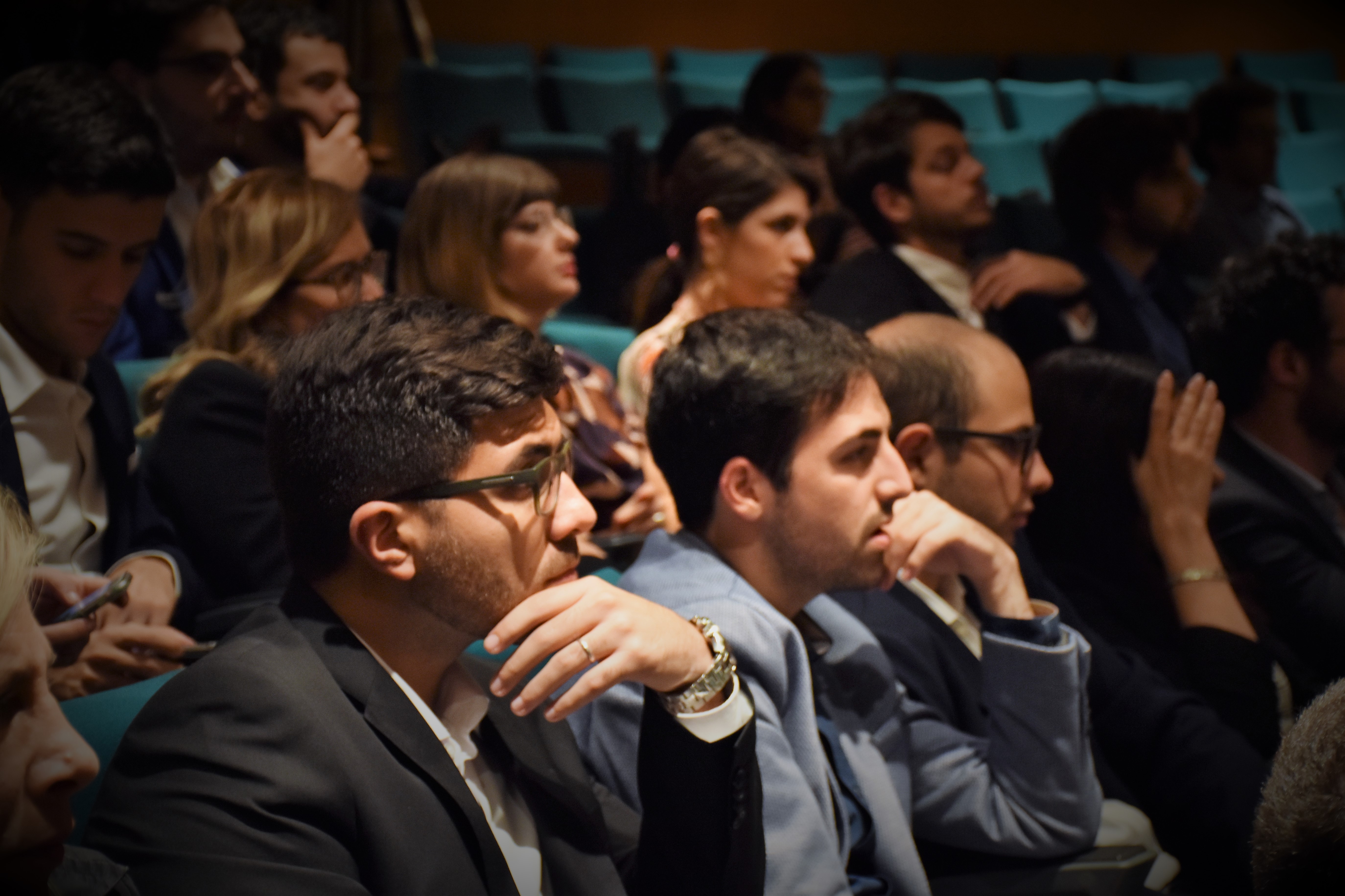 Gli studenti del Master ascoltano gli interventi Gli studenti del Master ascoltano gli interventi