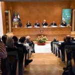 Il Rettore della Lumsa Francesco Bonini rivolge il saluto prima della tavola rotonda Il Rettore della Lumsa Francesco Bonini rivolge il saluto prima della tavola rotonda