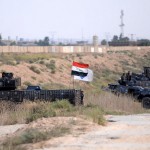 Corazzati lungo la strada per Kirkuk Corazzati lungo la strada per Kirkuk