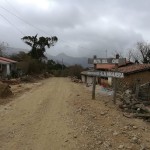 Ingresso al villaggio La Higuera