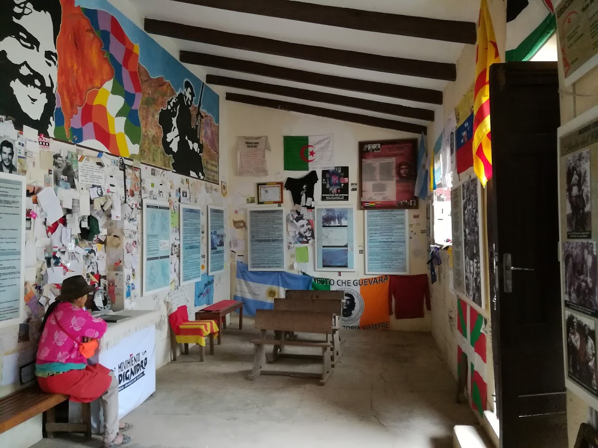 Interni del museo dedicato al Che a La Higuera