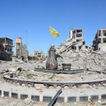 Piazza centrale Al-Na'im, quartiere storico di Raqqa