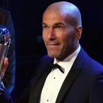 Zinedine Zidane è il miglior allenatore dell'anno