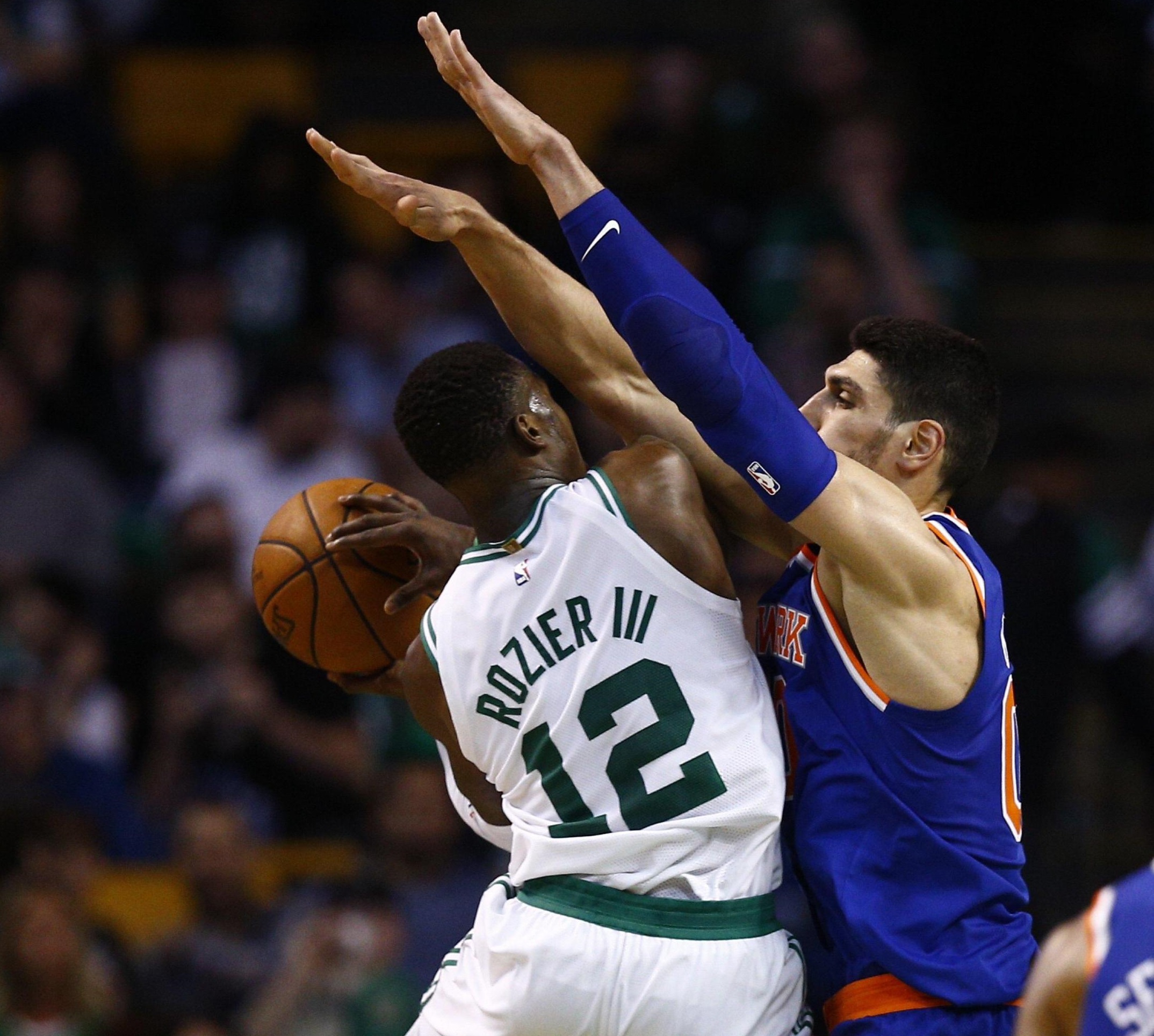 Kanter blocca Rozier