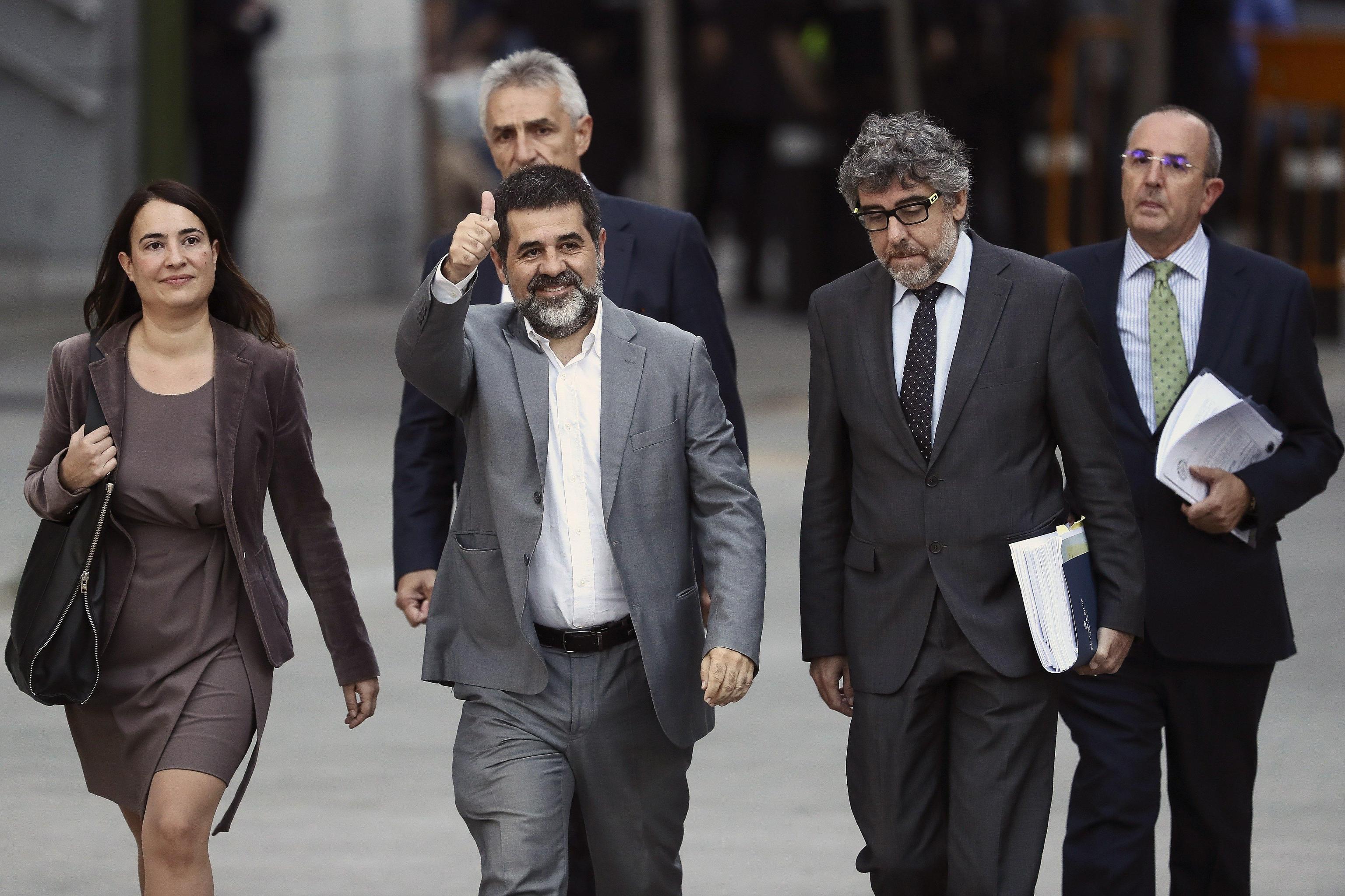 Stamane sarà interrogato anche il presidente della Assemblea Nazionale Catalana, Jordi Sanchez. Stamane sarà interrogato anche il presidente della Assemblea Nazionale Catalana, Jordi Sanchez.