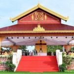 La Messa si è svolta nel Kyaikkasan Ground di Yangon La Messa si è svolta nel Kyaikkasan Ground di Yangon