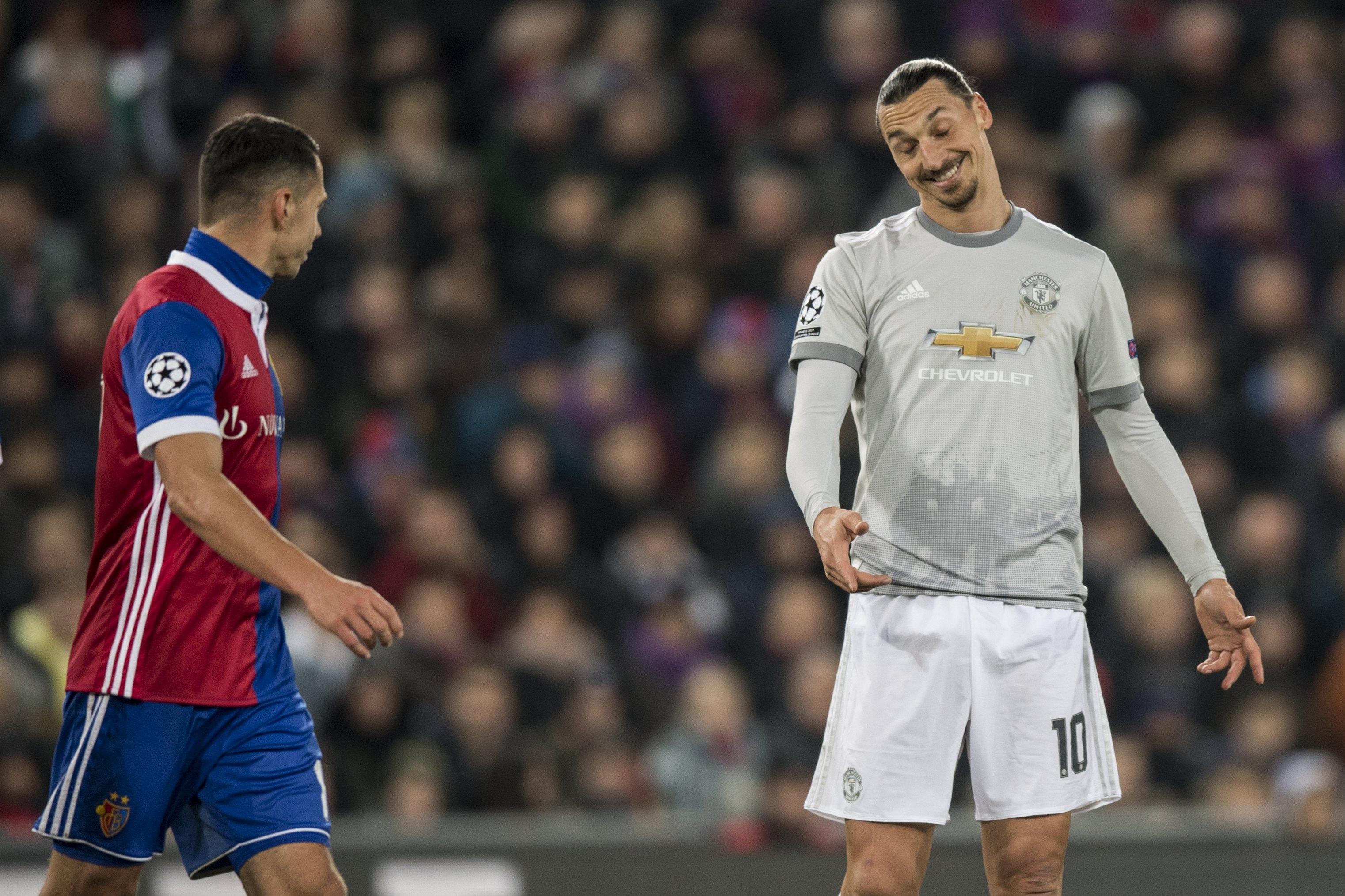 La smorfia di Ibrahimovic