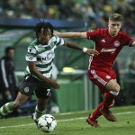 Fase di gioco tra Sporting Lisbona-Olympiacos