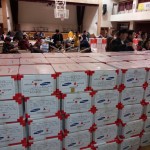 Forniture di soccorso raccolte dalla Croce rossa coreana Forniture di soccorso raccolte dalla Croce rossa coreana