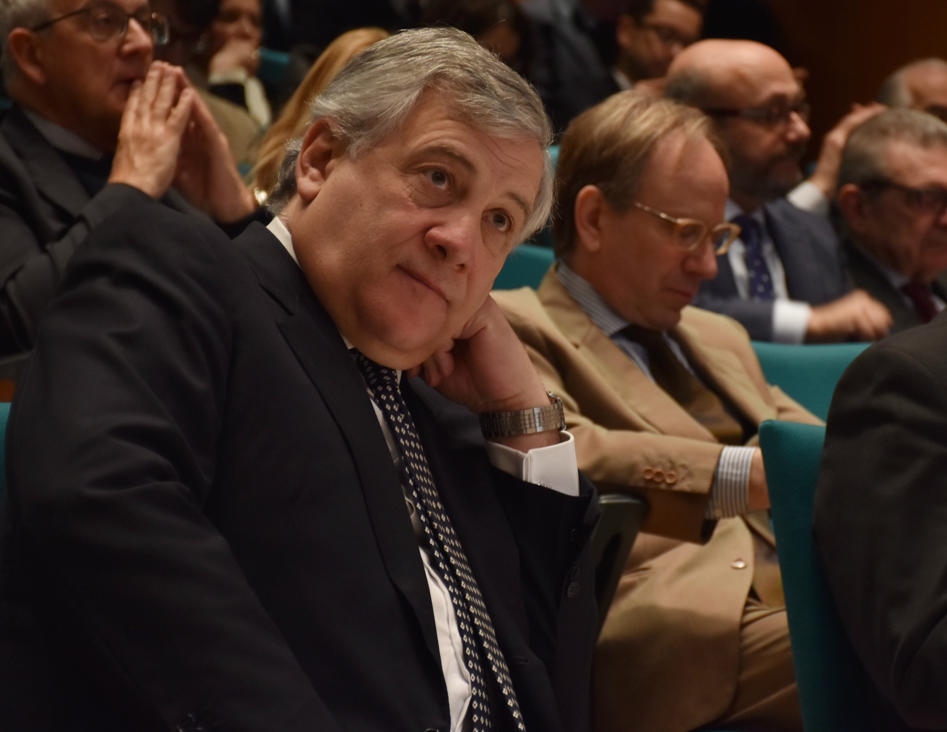 Il Presidente del Parlamento Europeo Antonio Tajani