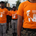 In Repubblica Dominicana invece sono stati gli uomini a sfilare contro i femminicidi per le strade della capitale Santo Domingo