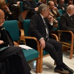 Antonio Tajani ascolta le domande degli studenti
