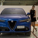Alfa Romeo ha portato la nuova Stelvio, il SUV del Biscione Alfa Romeo ha portato la nuova Stelvio, il SUV del Biscione