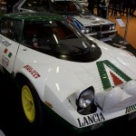 ...E della storica Lancia Stratos in livrea Alitalia