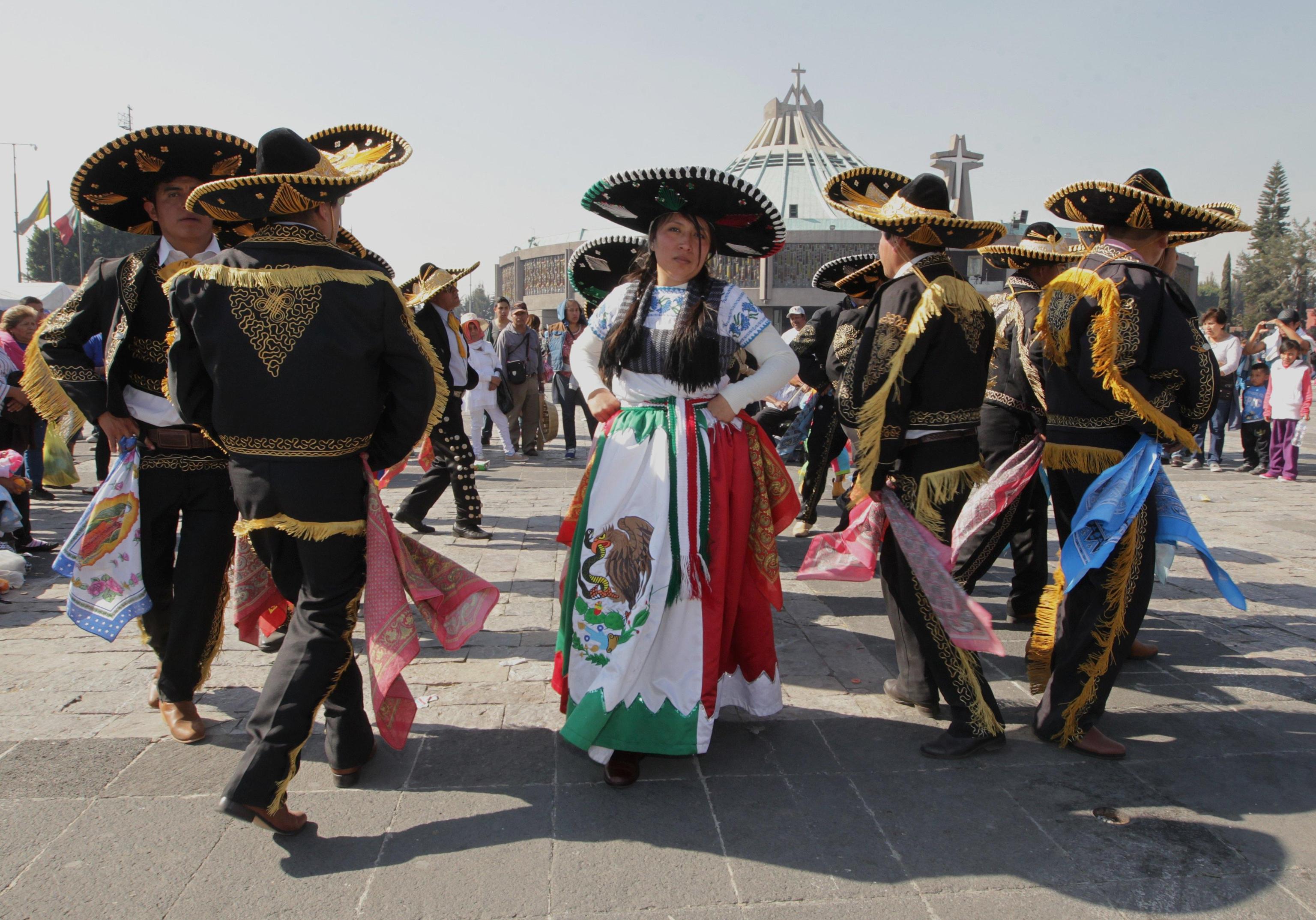 Migliaia di pellegrini giunti alla Basilica di Guadalupe per i festeggiamenti