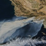 La nube vista tramite una foto satellitare diffusa martedì da Nasa