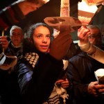 Presenti al corteo anche gruppi di famiglie con bambini