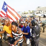 Molte le manifestazioni di festa per le strade delle principali città della Liberia Molte le manifestazioni di festa per le strade delle principali città della Liberia