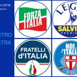 Il centrodestra si presenterà in una coalizione formata da Forza Italia, la Lega di Matteo Salvini, Fratelli d'Italia di Giorgia Meloni e Noi con l'Italia - Udc