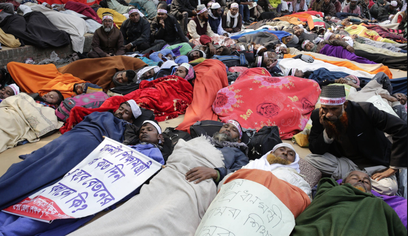 La protesta continua La protesta continua