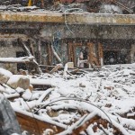 La desolazione delle macerie di Rigopiano