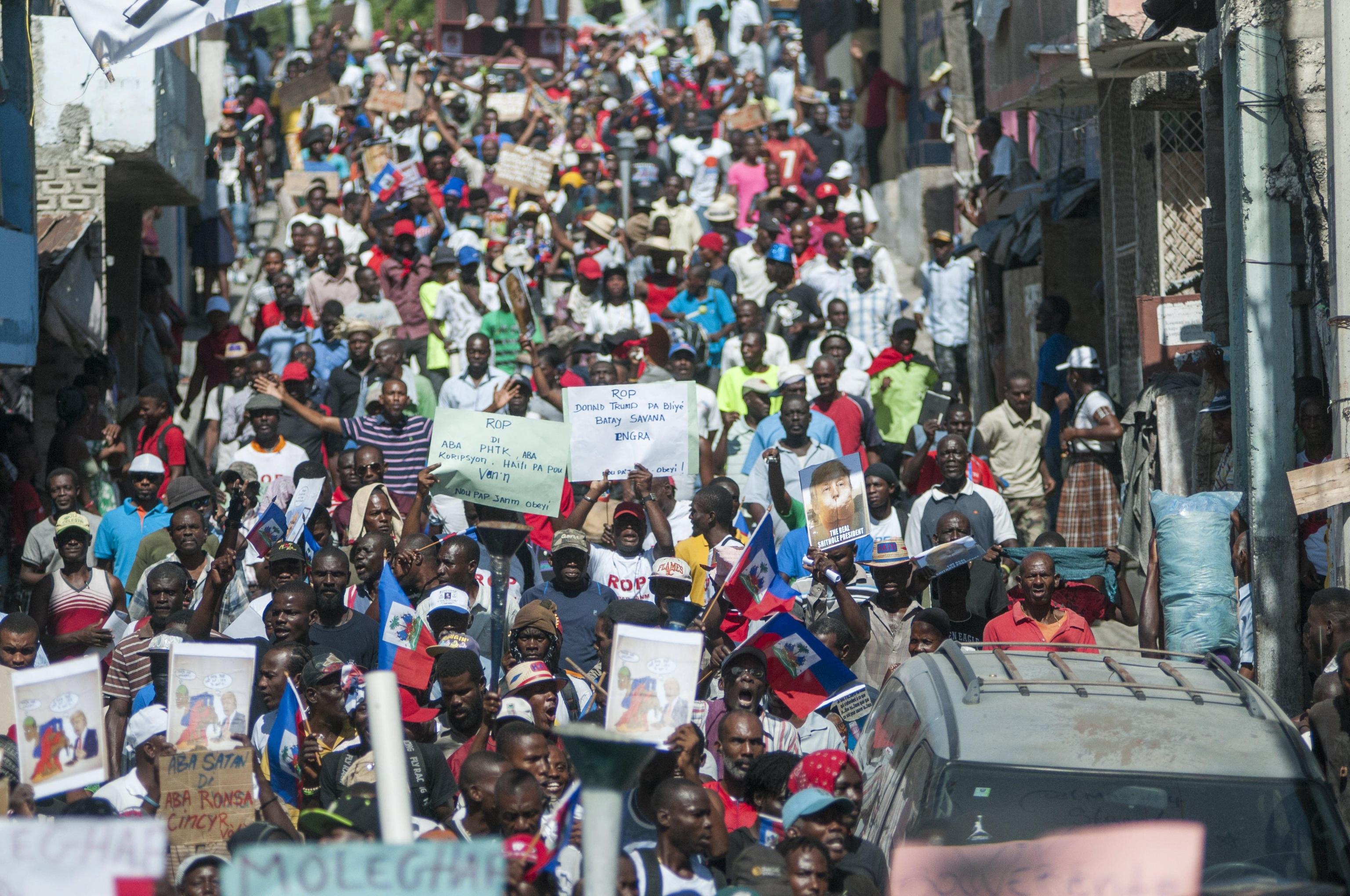 Nei giorni scorsi il presidente americano aveva insultato Haiti e altri paesi Nei giorni scorsi il presidente americano aveva insultato Haiti e altri paesi