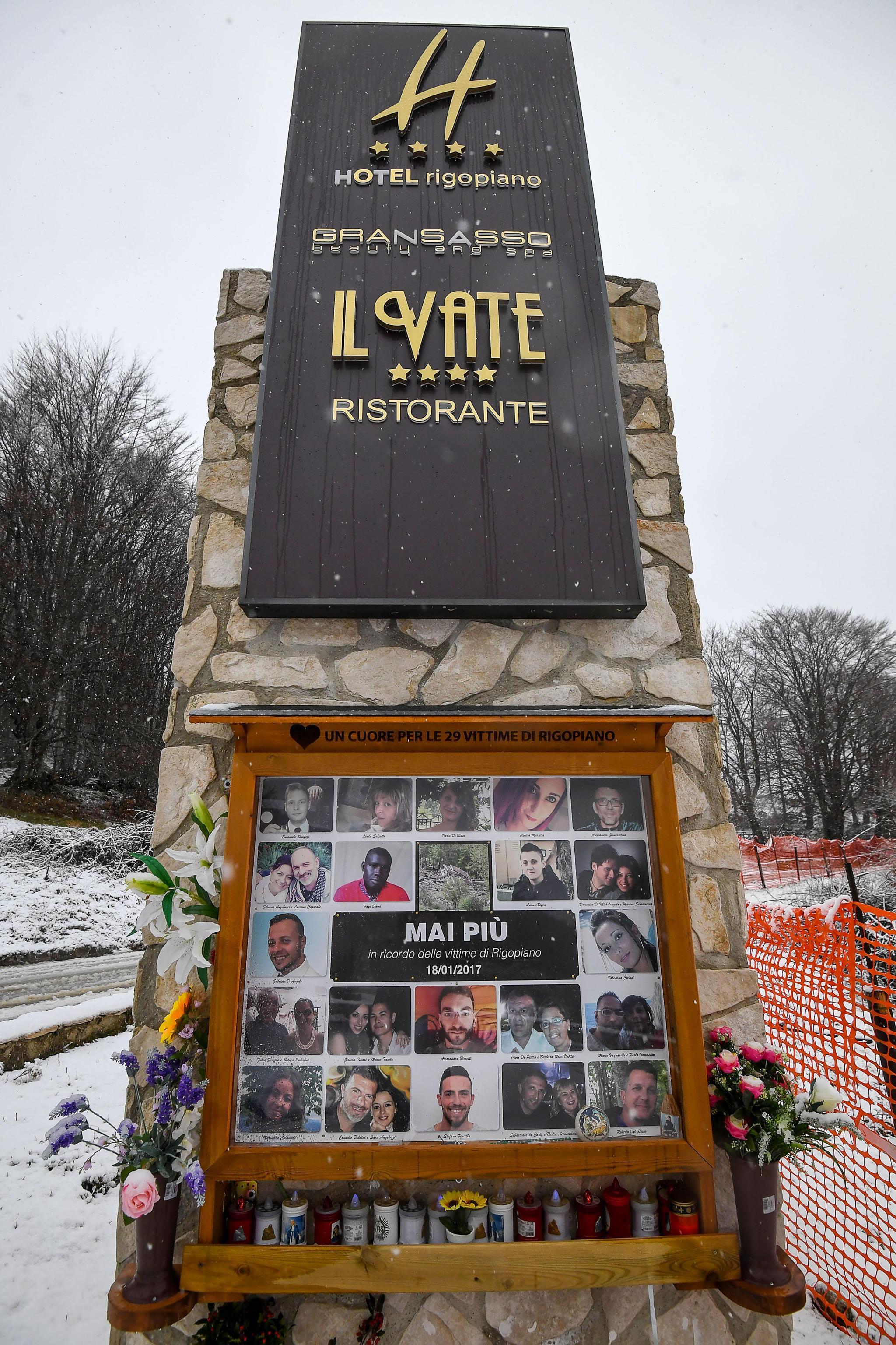 Rigopiano: un anno fa la tragedia, l'Abruzzo ricorda