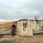 Un accampamento ad al-Asha'ari, est Ghouta in Siria Un accampamento ad al-Asha'ari, est Ghouta in Siria