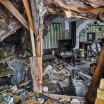 La desolazione delle macerie di Rigopiano