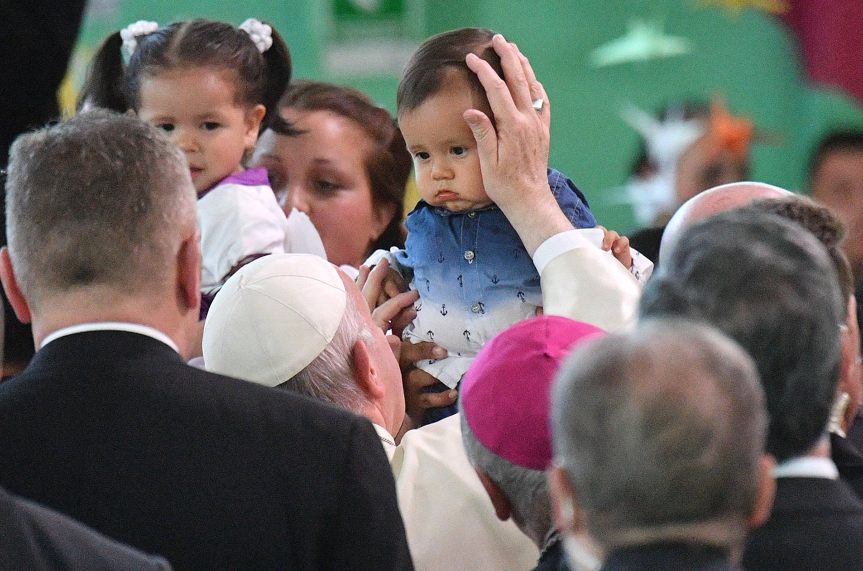 Papa Francesco durante la sua visita in Cile Papa Francesco durante la sua visita in Cile