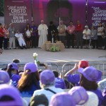 Papa Francesco durante la celebrazione Papa Francesco durante la celebrazione