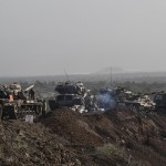 Un totale dei carri armati dislocati dall’esercito turco per attaccare i curdi