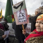 I curdi contro la visita di Erdogan in corso a Roma