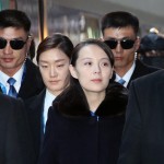 Presente anche Kim Yo-jong, sorella del leader della Corea del Nord Kim Jong-un, arrivata da poco all'aeroporto Incheon