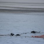Il momento dell'atterraggio, avvenuto all'alba in una zona remota del Kazakistan, è andato a buon fine, nonostante il rigido inverno Il momento dell'atterraggio, avvenuto all'alba in una zona remota del Kazakistan, è andato a buon fine, nonostante il rigido inverno