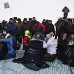 Tutta la squadra in una foto dopo le operazioni di recupero dei tre astronauti tornati dalla ISS Tutta la squadra in una foto dopo le operazioni di recupero dei tre astronauti tornati dalla ISS